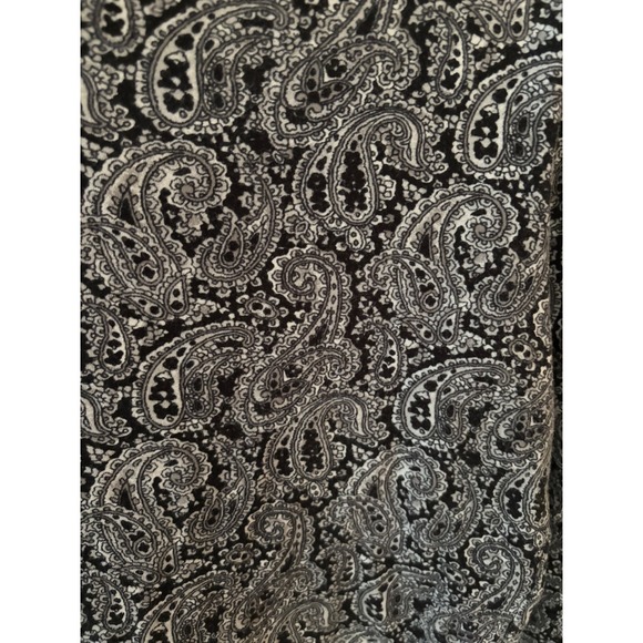 JONES NEW YORK Womens Long Sleeve Paisley Print Top Size M - Picture 2 of 5